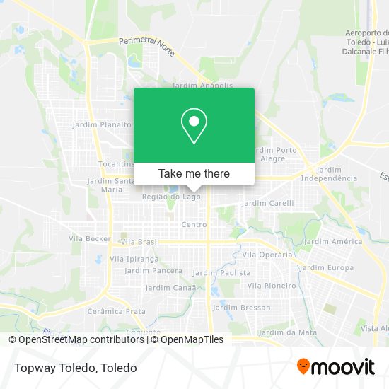 Mapa Topway Toledo