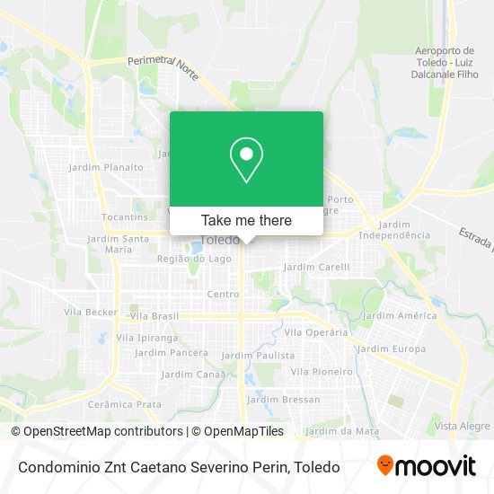 Condominio Znt Caetano Severino Perin map