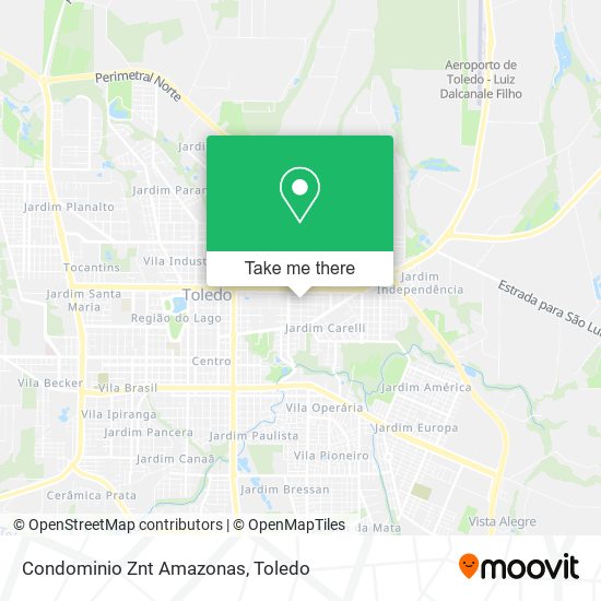Condominio Znt Amazonas map