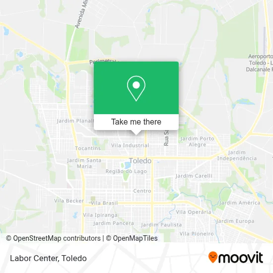 Labor Center map