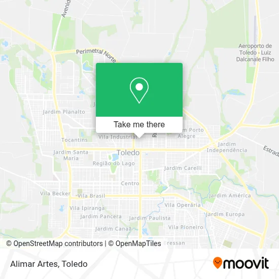 Alimar Artes map