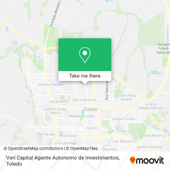 Veri Capital Agente Autonomo de Investimentos map