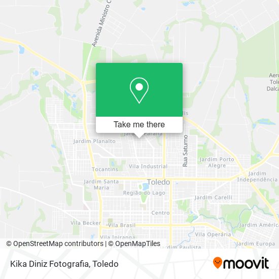 Kika Diniz Fotografia map