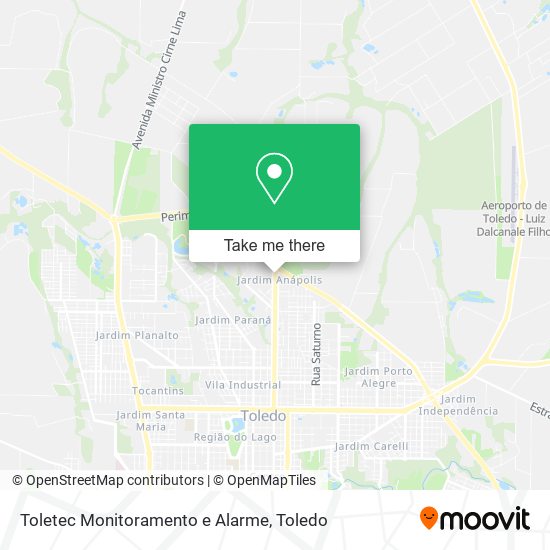 Toletec Monitoramento e Alarme map