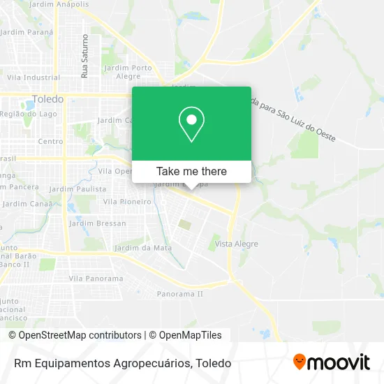 Rm Equipamentos Agropecuários map