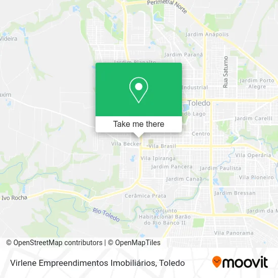 Virlene Empreendimentos Imobiliários map