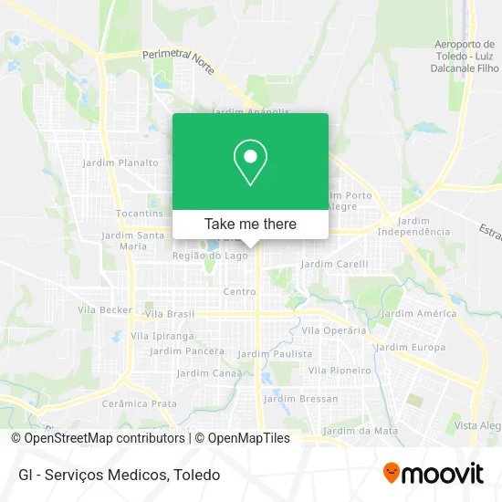 Gl - Serviços Medicos map
