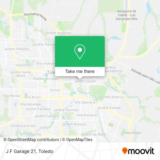 J F Garage 21 map