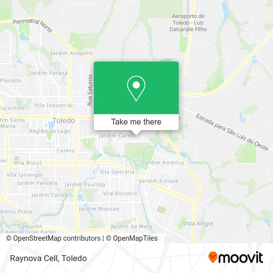Raynova Cell map