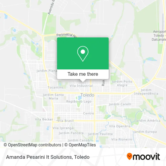 Amanda Pesarini It Solutions map