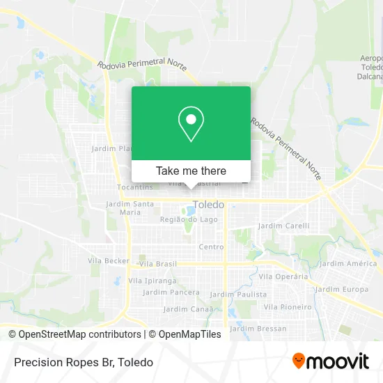 Precision Ropes Br map