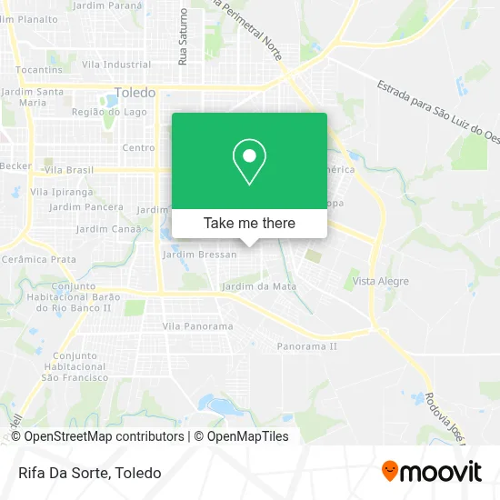 Rifa Da Sorte map