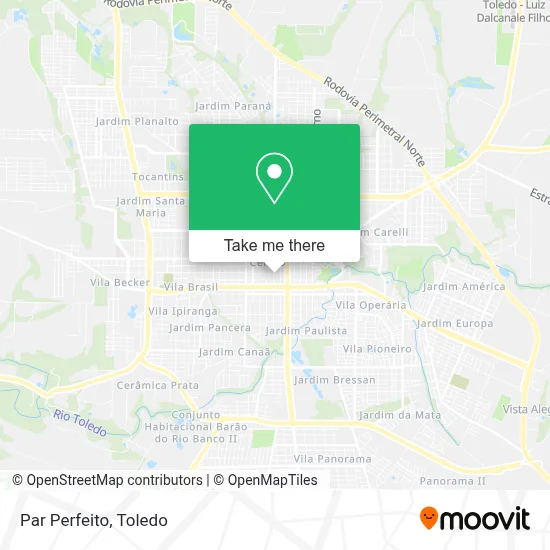 Par Perfeito map