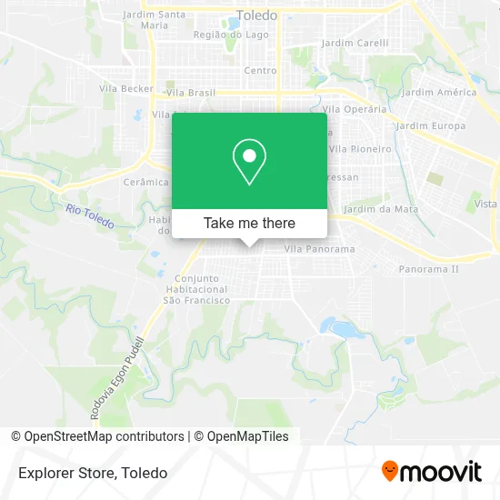 Explorer Store map