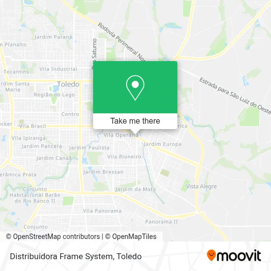 Distribuidora Frame System map