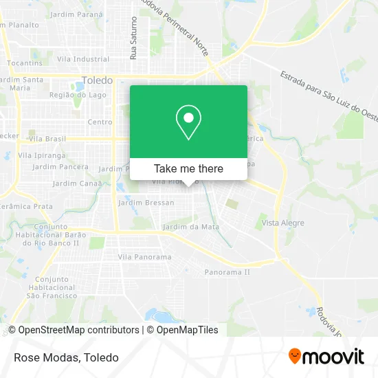 Rose Modas map