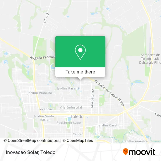 Inovacao Solar map