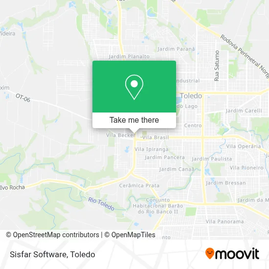 Sisfar Software map