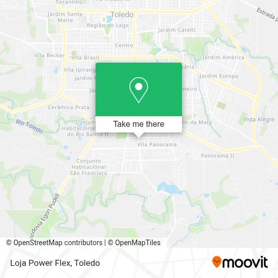 Loja Power Flex map