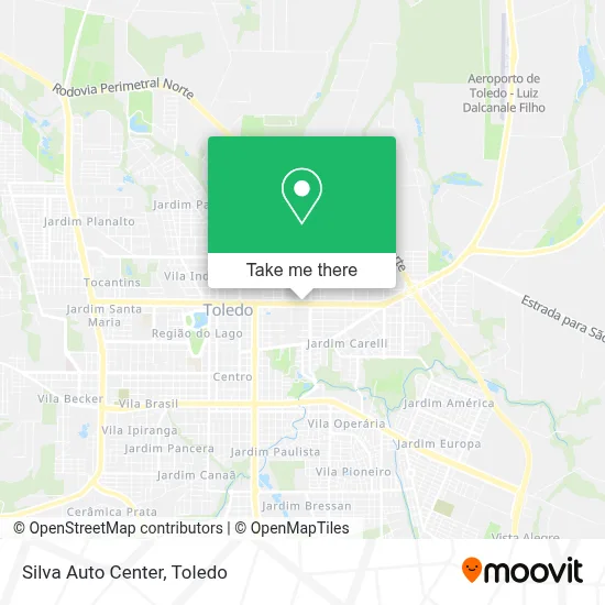 Silva Auto Center map