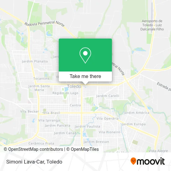 Simoni Lava-Car map