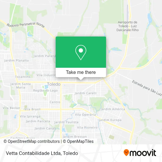 Vetta Contabilidade Ltda map