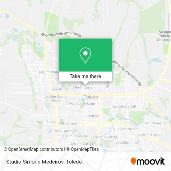 Studio Simone Medeiros map