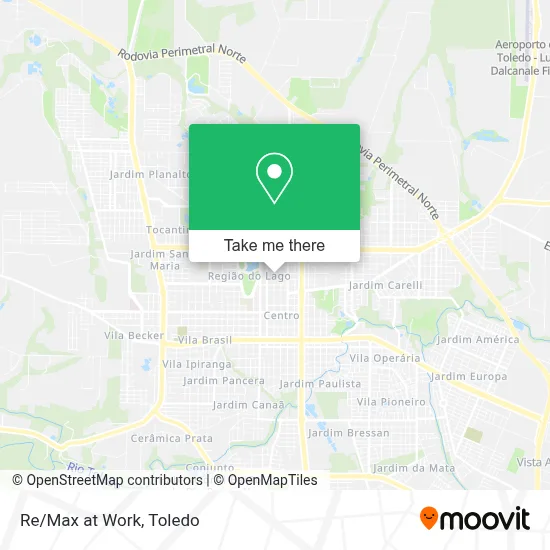 Re/Max at Work map