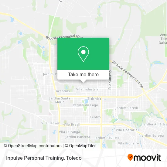 Inpulse Personal Training map