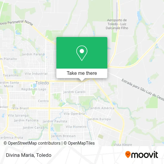 Divina Maria map