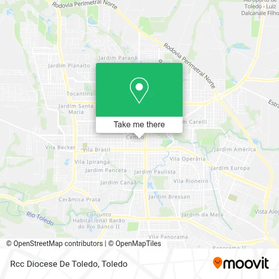 Rcc Diocese De Toledo map