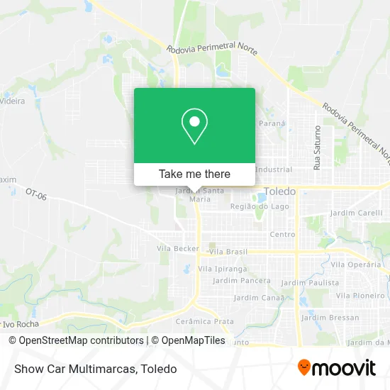 Show Car Multimarcas map