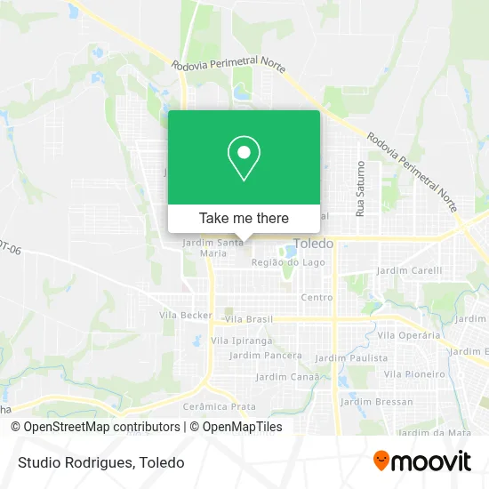 Studio Rodrigues map