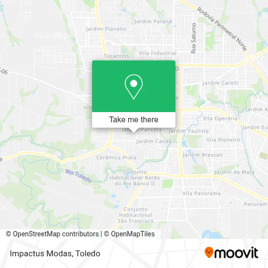 Impactus Modas map