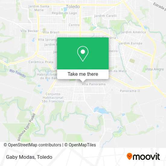 Gaby Modas map