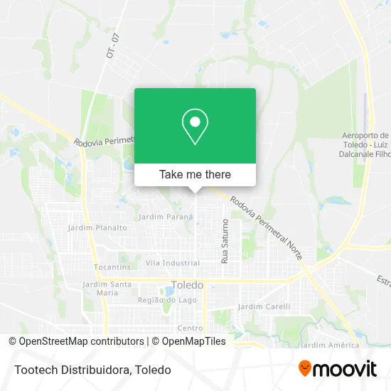 Tootech Distribuidora map
