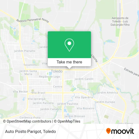 Auto Posto Parigot map