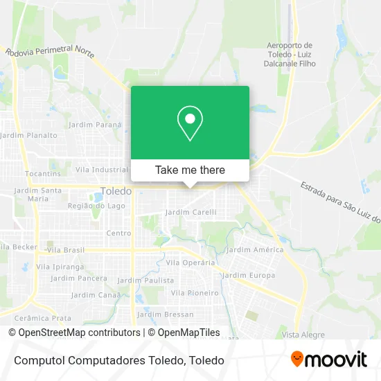 Computol Computadores Toledo map
