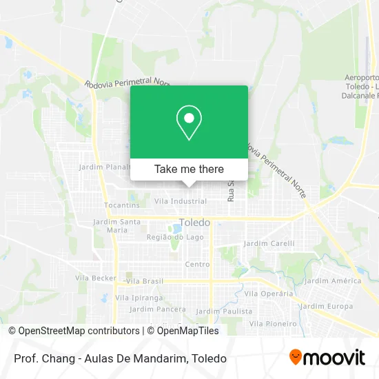 Prof. Chang - Aulas De Mandarim map