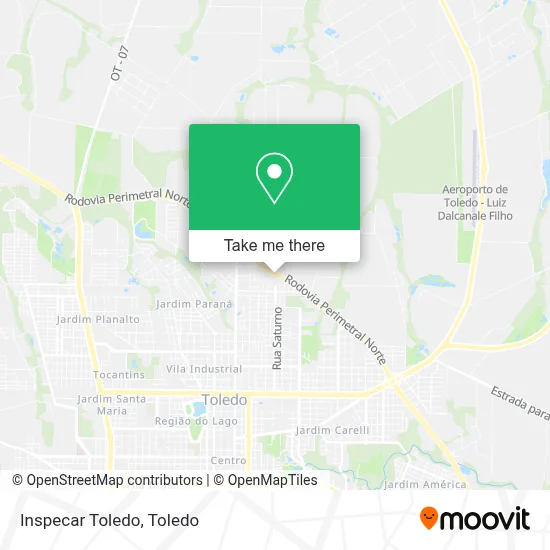 Inspecar Toledo map