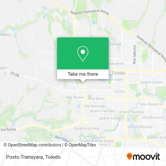 Posto Transyara map