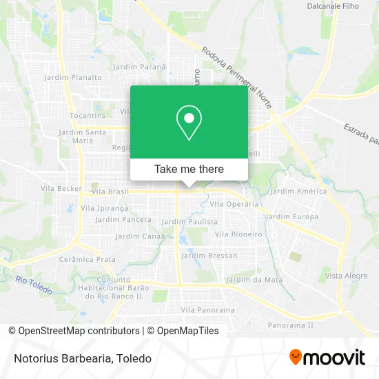 Notorius Barbearia map