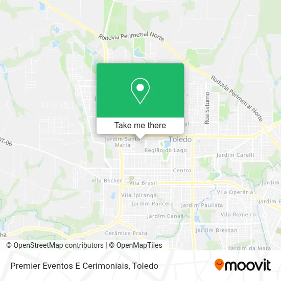 Premier Eventos E Cerimoniais map