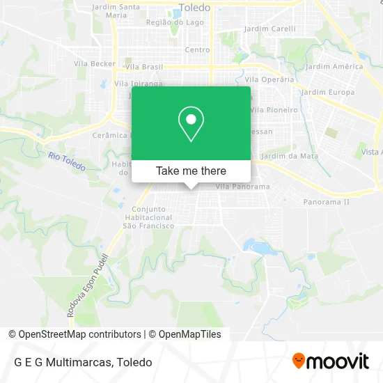 G E G Multimarcas map