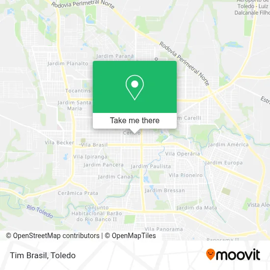 Tim Brasil map