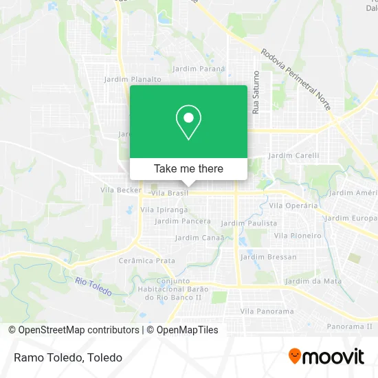 Ramo Toledo map