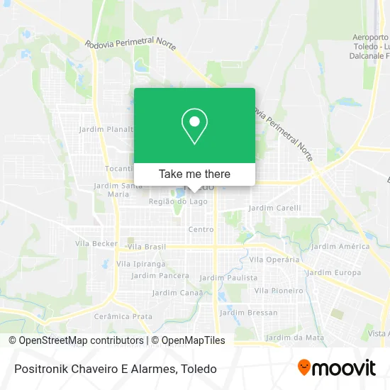 Positronik Chaveiro E Alarmes map