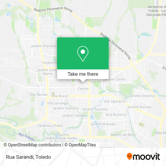 Rua Sarandi map