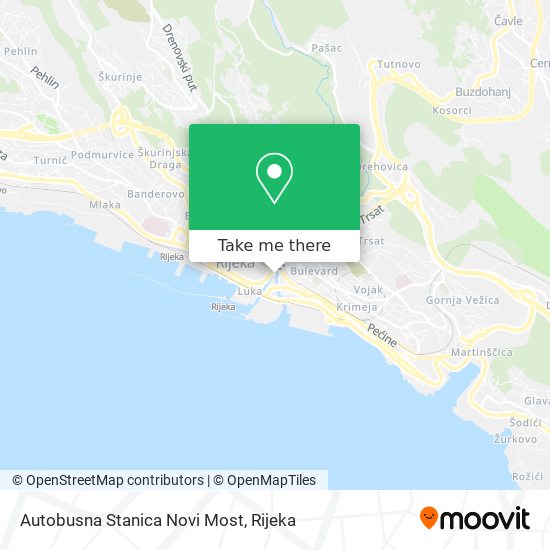 Autobusna Stanica Novi Most map