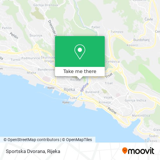 Sportska Dvorana map